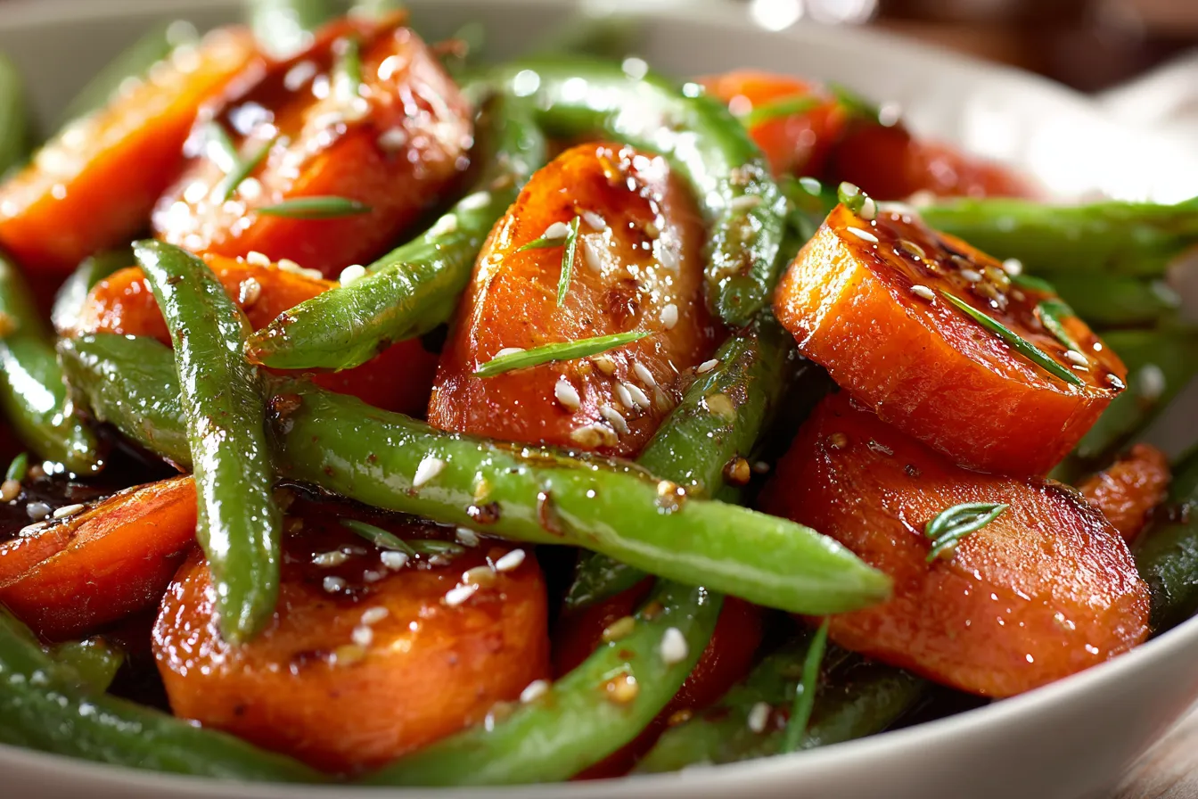Irresistible Honey Glazed Carrots Green Beans Recipe 2 Honey Glazed Carrots upscaled 68e5807fe758c