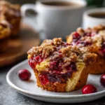 Scrumptious Leftover Cranberry Sauce Coffee Cake Muffins Recipe 5 Leftover Cranberry Sauce Coffee Cake Muffins