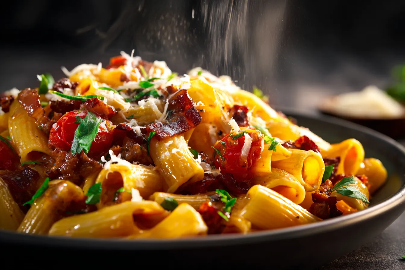Irresistible Loaded Bacon Cheeseburger Pasta Recipe to Savor