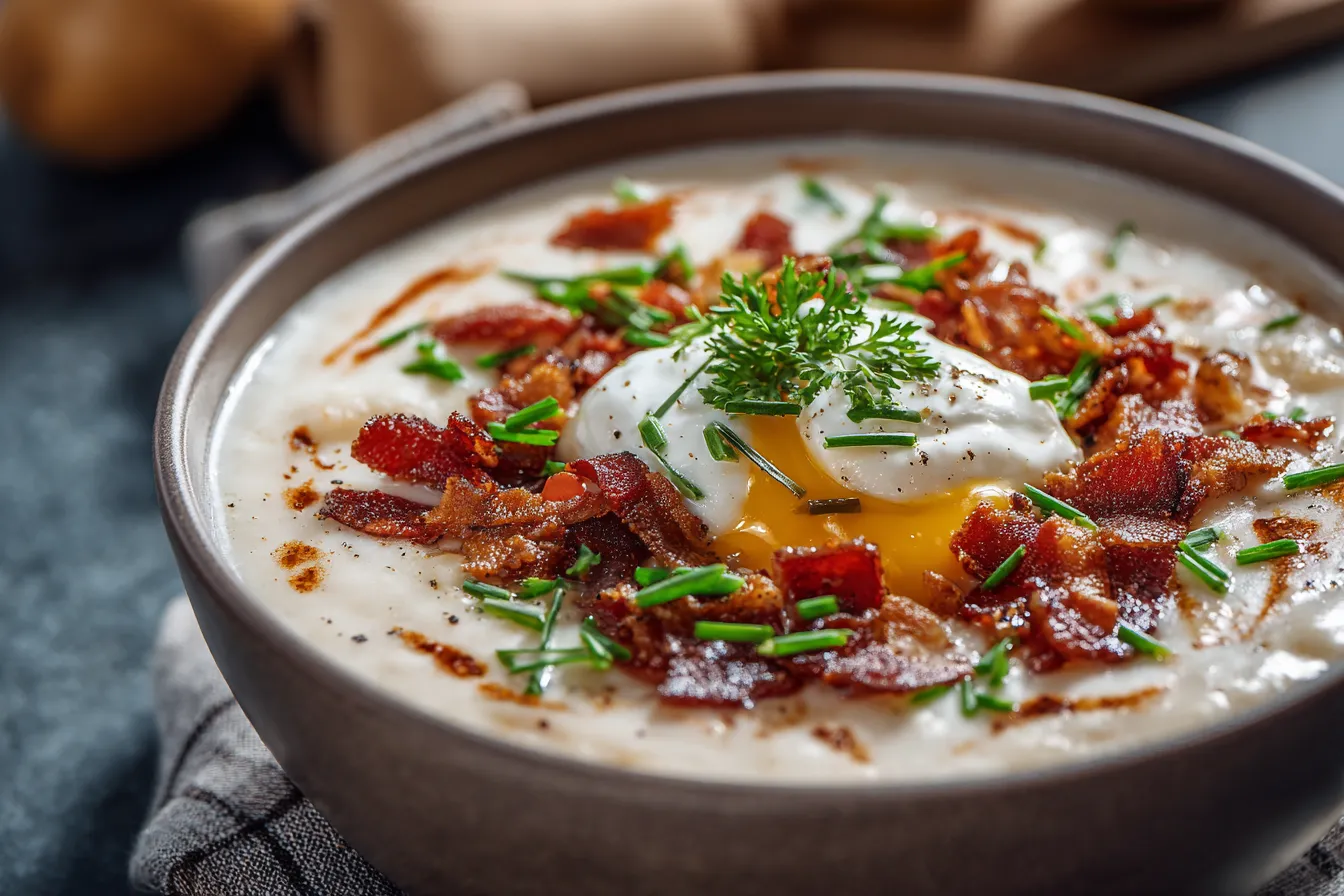 Loaded Baked Potato Soup upscaled 6901e927cc482
