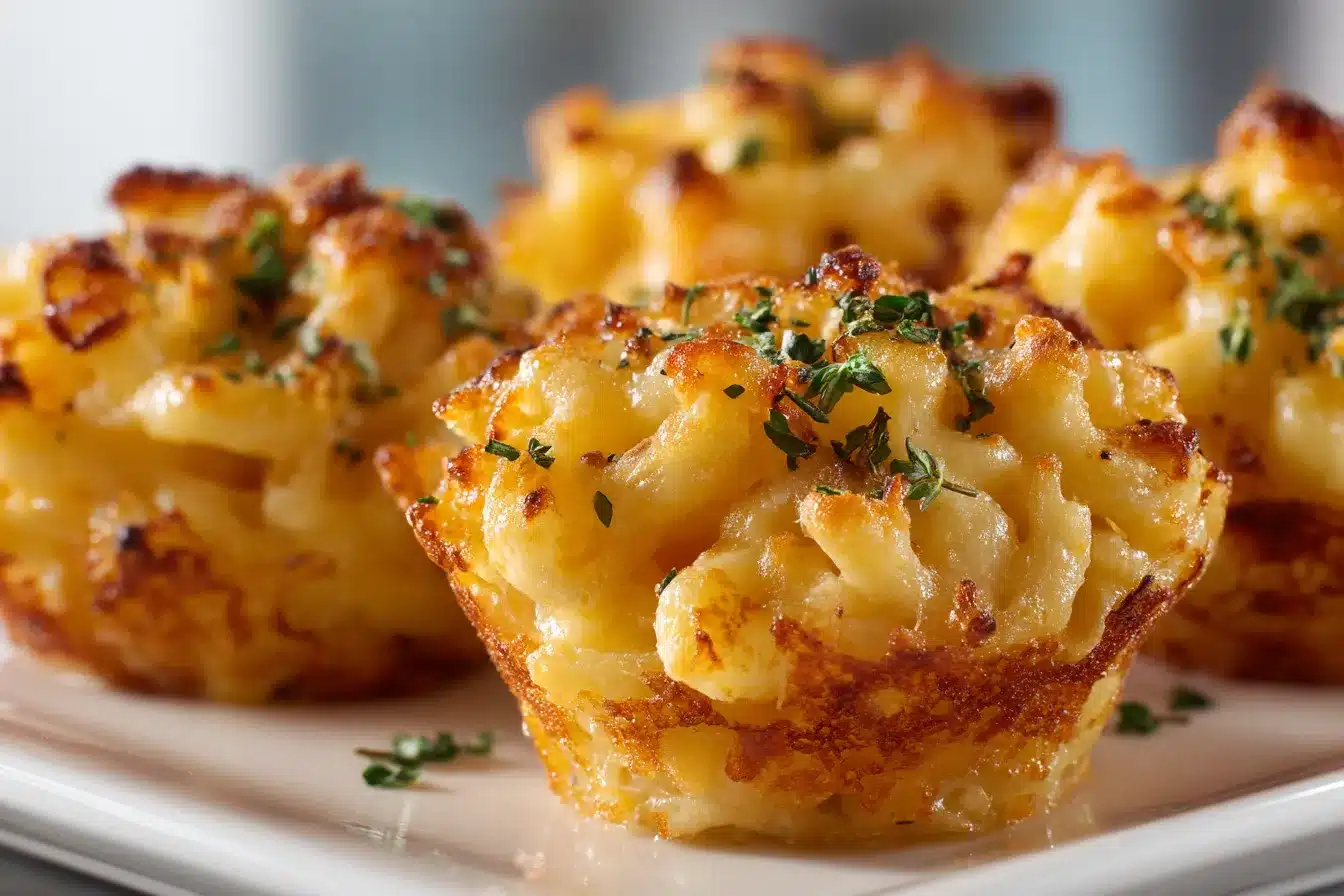 Irresistible Mini Mac Cheese Muffins for Perfect Snacking 2 Mini Mac Cheese upscaled 68df1c535f5be