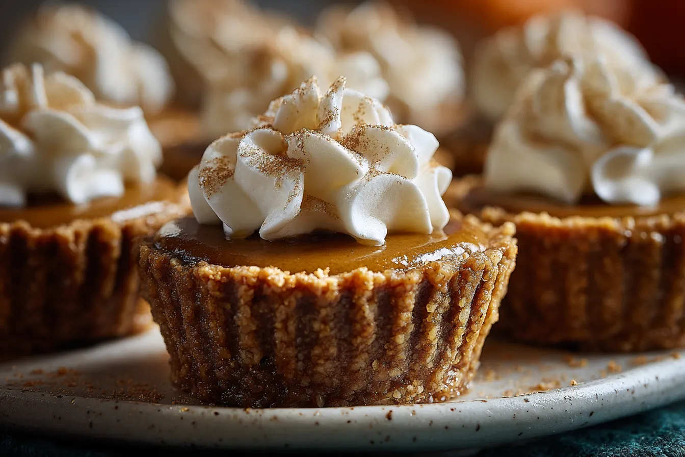 Mini Pumpkin Pie Cups upscaled 68ff57442746b
