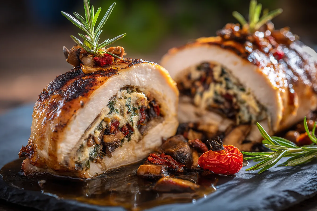 Delightful MushroomStuffed Chicken Recipe for Flavorful Meals 1 Mushroom Stuffed Chicken upscaled 68f217db40c20