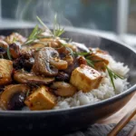 Mushroom and Tofu Stir-Fry