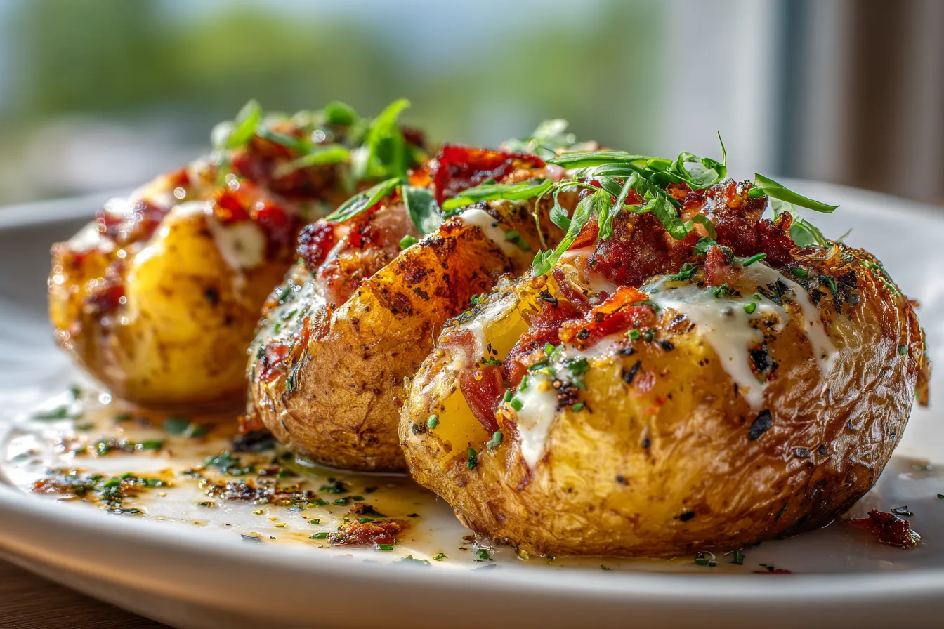 Ultimate OvenFried Stuffed Potatoes Recipe for Irresistible Flavor 1 Oven Fried Stuffed Potatoes upscaled 68f210970bb4e