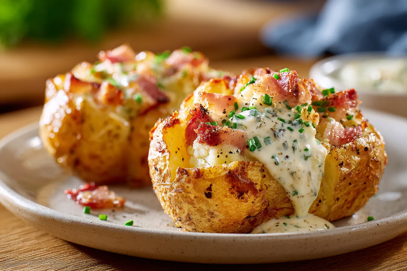 Ultimate OvenFried Stuffed Potatoes Recipe for Irresistible Flavor 4 Oven Fried Stuffed Potatoes upscaled 68f211108c3f6