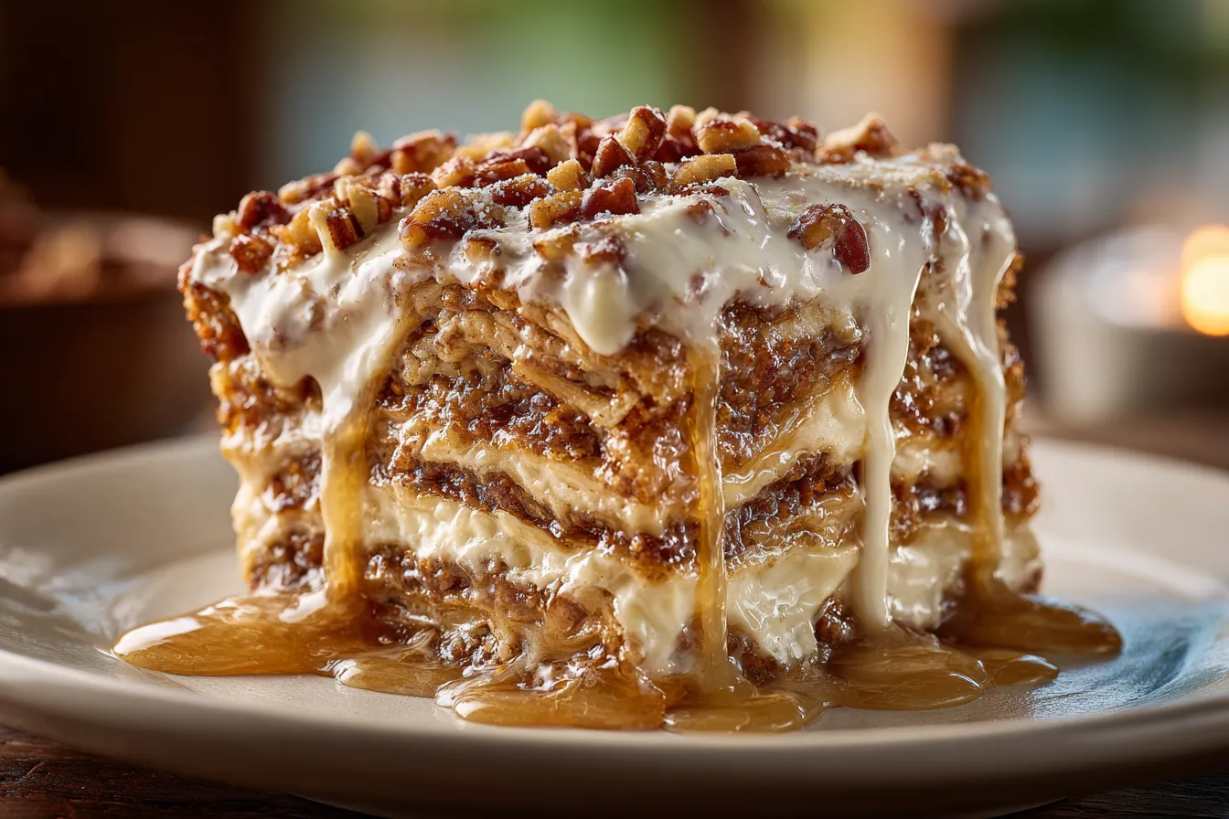 Delicious Pecan Pie Lasagna A Decadent Dessert Delight 3 Pecan Pie Lasagna upscaled 68e3863f6e6a5