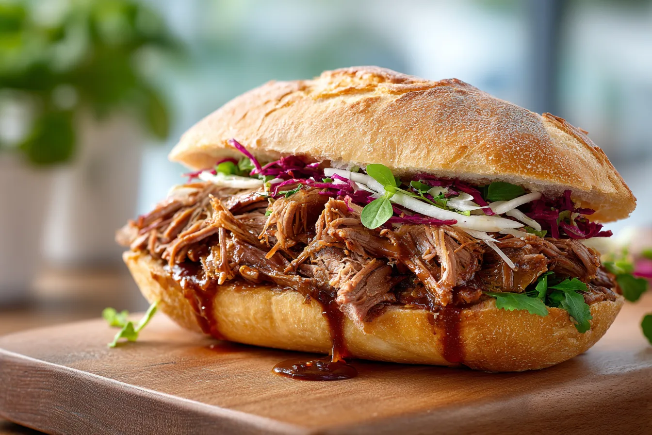 Pulled Beef Sandwich upscaled 6901fc9c77b84