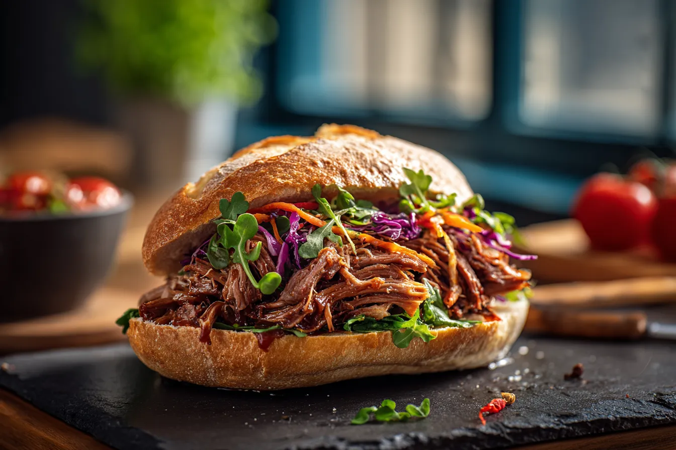 Irresistible Pulled Beef Sandwich Recipe Quick Delicious
