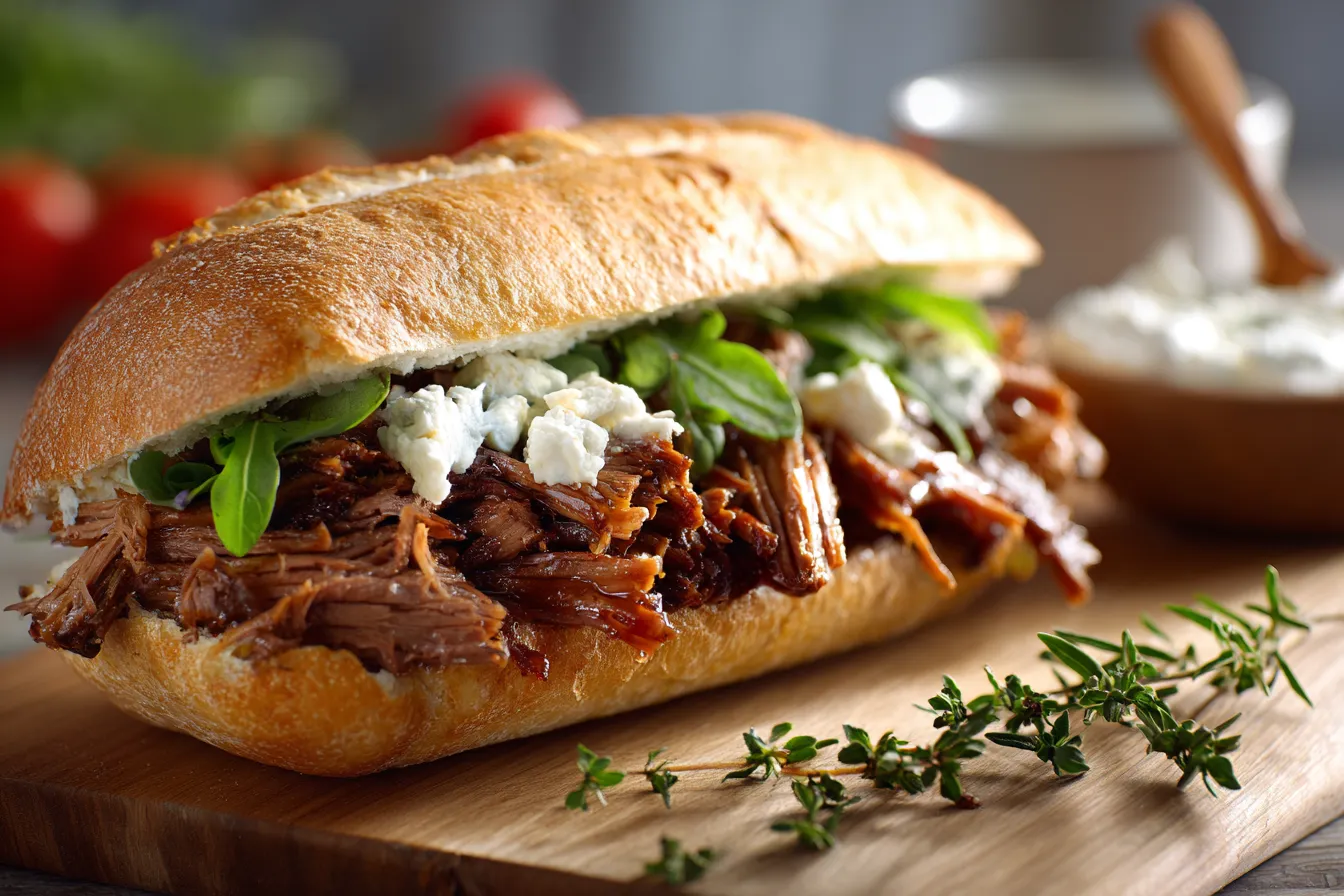 Pulled Beef Sandwich upscaled 6901fd8ca9198