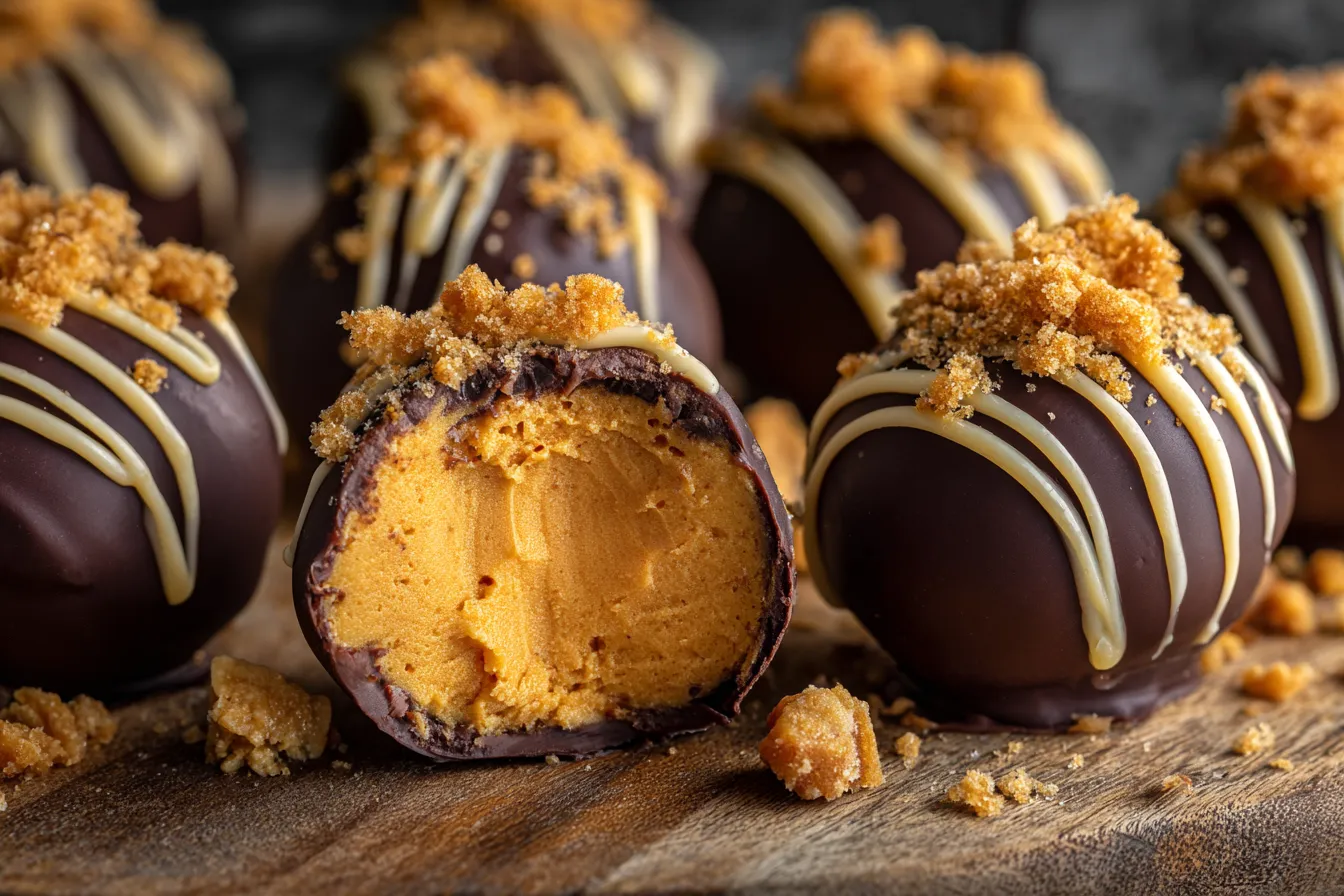 Indulge in Decadent Pumpkin Cheesecake Truffles Delight