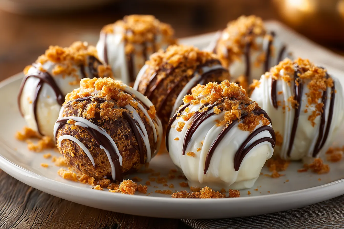 Indulge in Decadent Pumpkin Cheesecake Truffles Delight 1 Pumpkin Cheesecake Truffles upscaled 68eccda47adb2