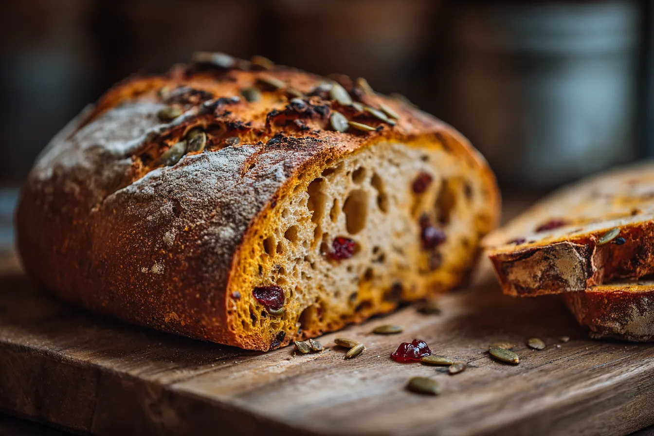 Pumpkin Sourdough Bread with upscaled 68fb69cb70dbe