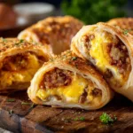 Quick & Delicious Sausage Egg Breakfast Rolls