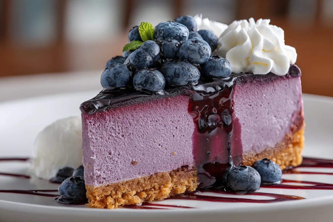 Unleash Delight Ravenclaw Midnight Blueberry Cheesecake Recipe 1 Ravenclaw Midnight Blueberry Cheesecake upscaled 68eb8e6af1e66