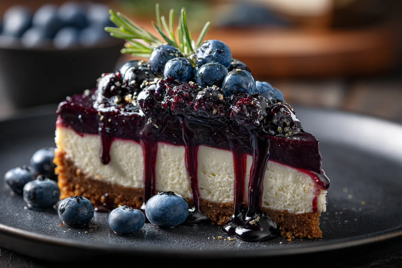 Unleash Delight Ravenclaw Midnight Blueberry Cheesecake Recipe