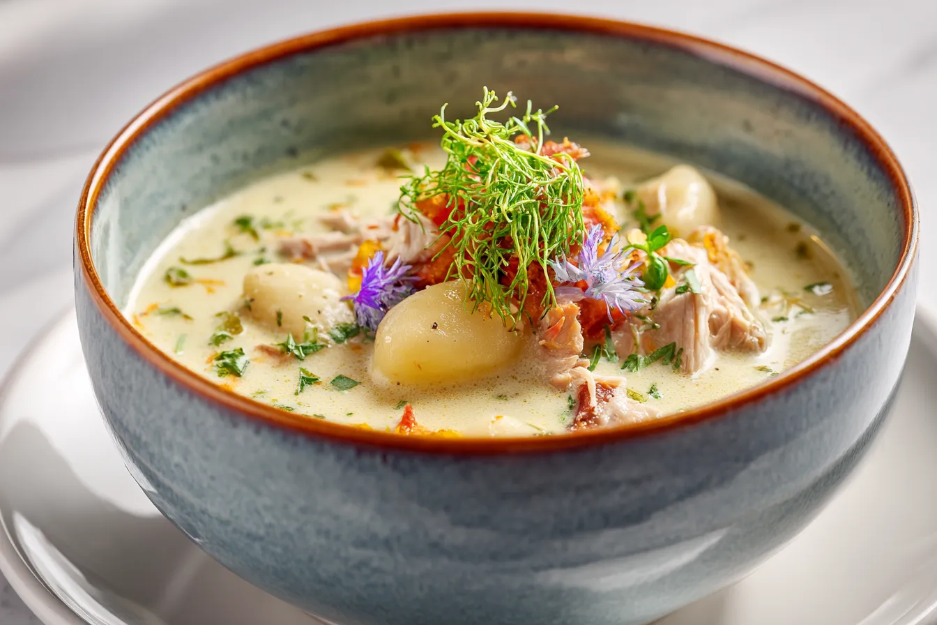 Rotisserie Chicken Gnocchi Soup upscaled 6901df4ea9b7c