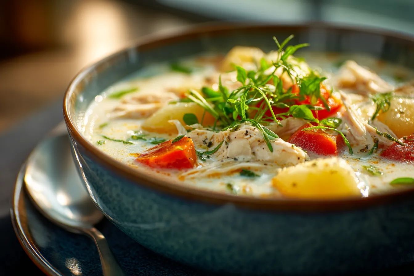 Rotisserie Chicken Gnocchi Soup upscaled 6901dfca8167e