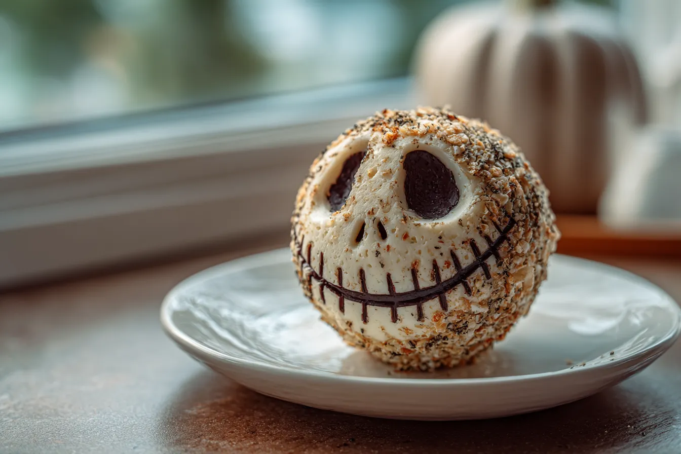 Irresistible Skellington Cheese Ball Appetizer Recipe for Parties 2 Skellington Cheese Ball Appetizer upscaled 68e8246f94810
