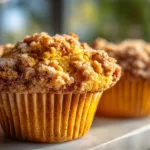 Small Batch Apple Pumpkin Streusel Muffins