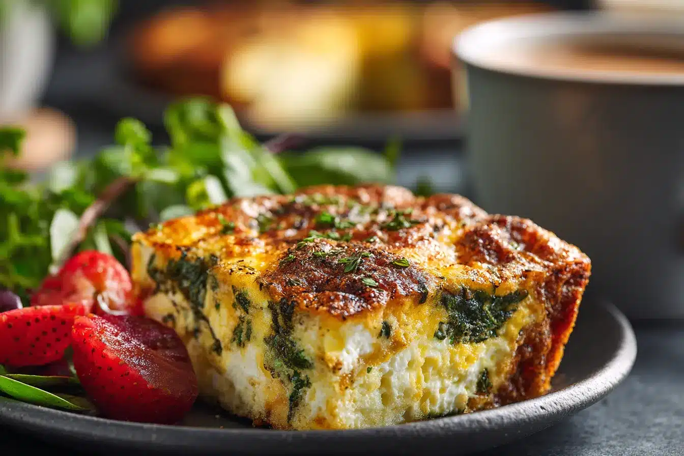 Powerful Spinach Cottage Cheese Egg Bake for a Healthy Start 1 Spinach Cottage Cheese Egg upscaled 68dcf0dc13fca