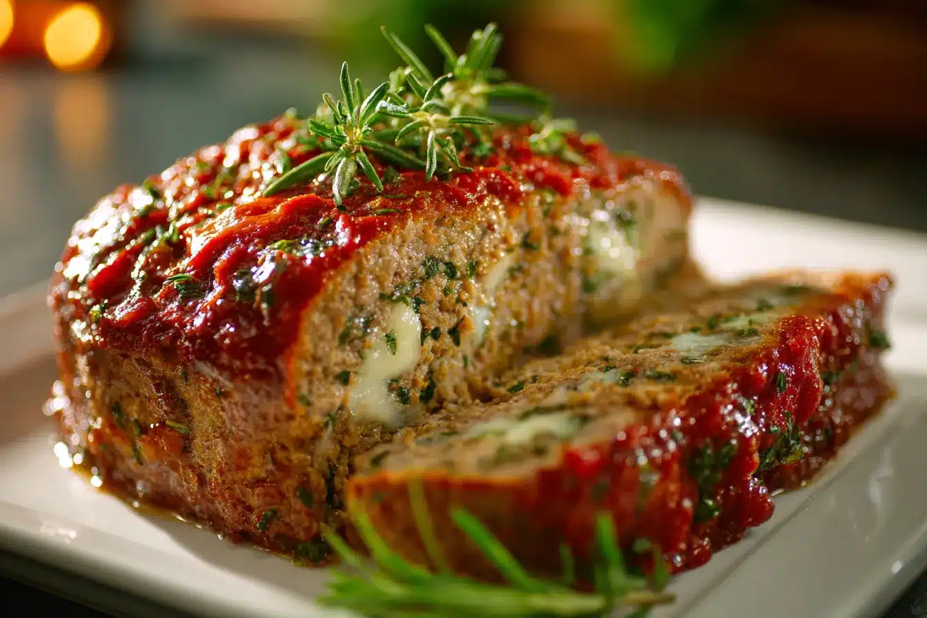 Ultimate Stuffed Italian Meatloaf FlavorPacked Delight