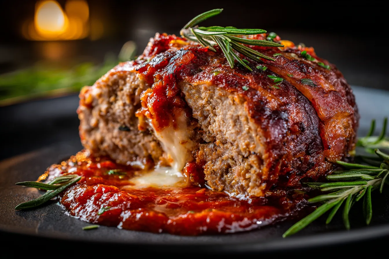 Irresistible Stuffed Italian Meatloaf Recipe for Flavor Lovers 3 Stuffed Italian Meatloaf upscaled 68f20dc736cc6