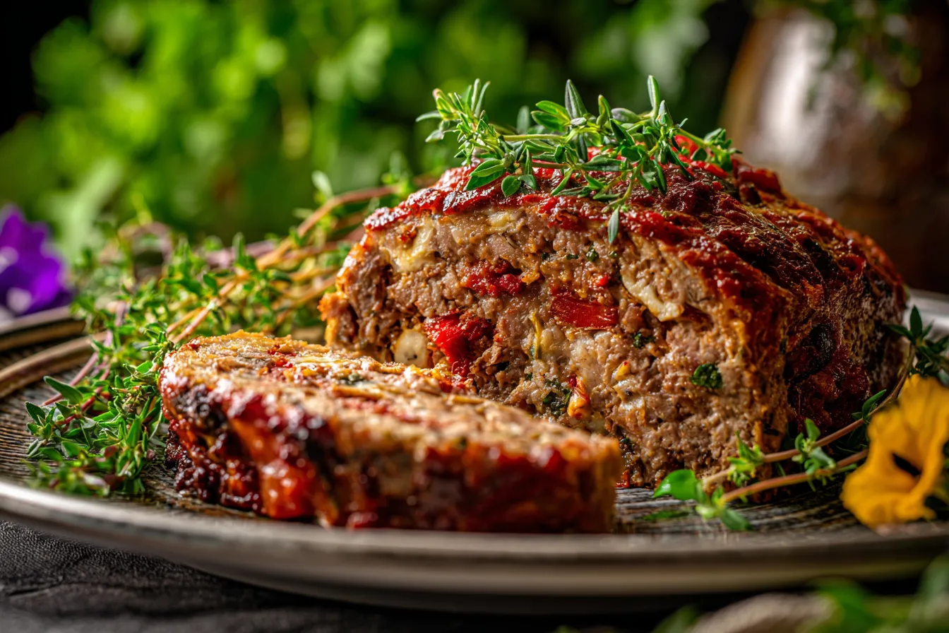 Irresistible Stuffed Italian Meatloaf Recipe for Flavor Lovers 4 Stuffed Italian Meatloaf upscaled 68f20eb9763a5