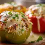 Ultimate Stuffed Peppers with Rice Cheese Easy Recipe 4 Stuffed Peppers with Rice & Cheese