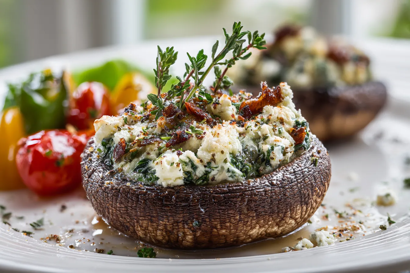 Ultimate Stuffed Portobello Mushrooms Recipe for Deliciousness 3 Stuffed Portobello Mushrooms upscaled 68ef6dd335ae9