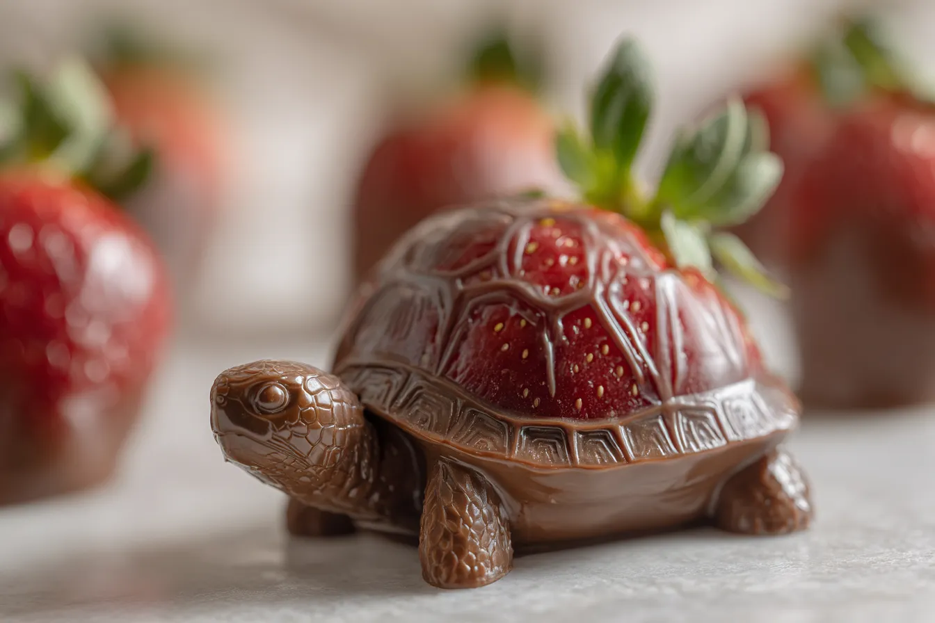 Decadent Turtle Chocolate Covered Strawberries Recipe Delight 2 Turtle Chocolate Covered Strawberries upscaled 68e575032ba8f