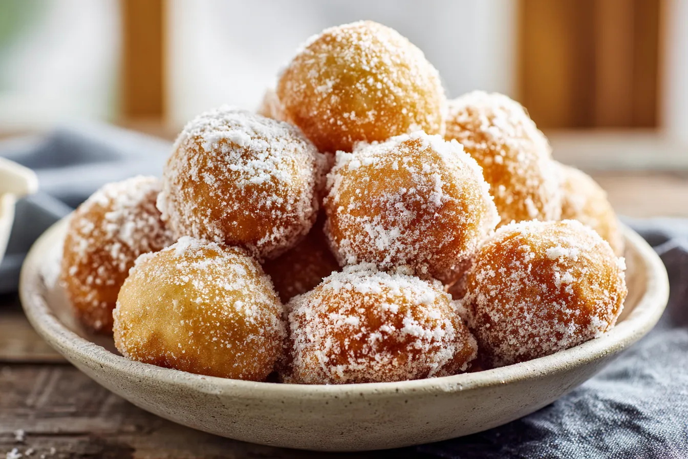 Delicious Air Fryer 2Ingredient Banana Donut Holes Recipe