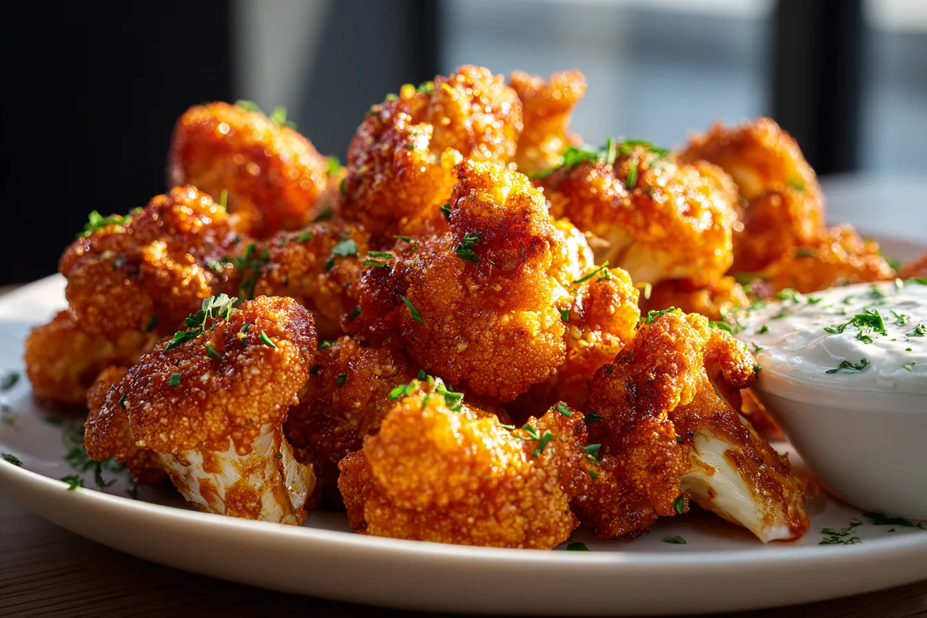 Savory Air Fryer Buffalo Cauliflower Recipe for Perfect Snacks