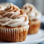 Apple Cider Cupcakes with Brown Sugar Cinnamon Buttercream