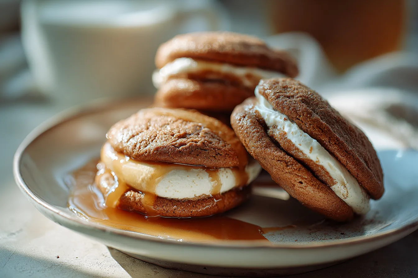 Irresistible Apple Cider Whoopie Pie Cookies Delightful Treats