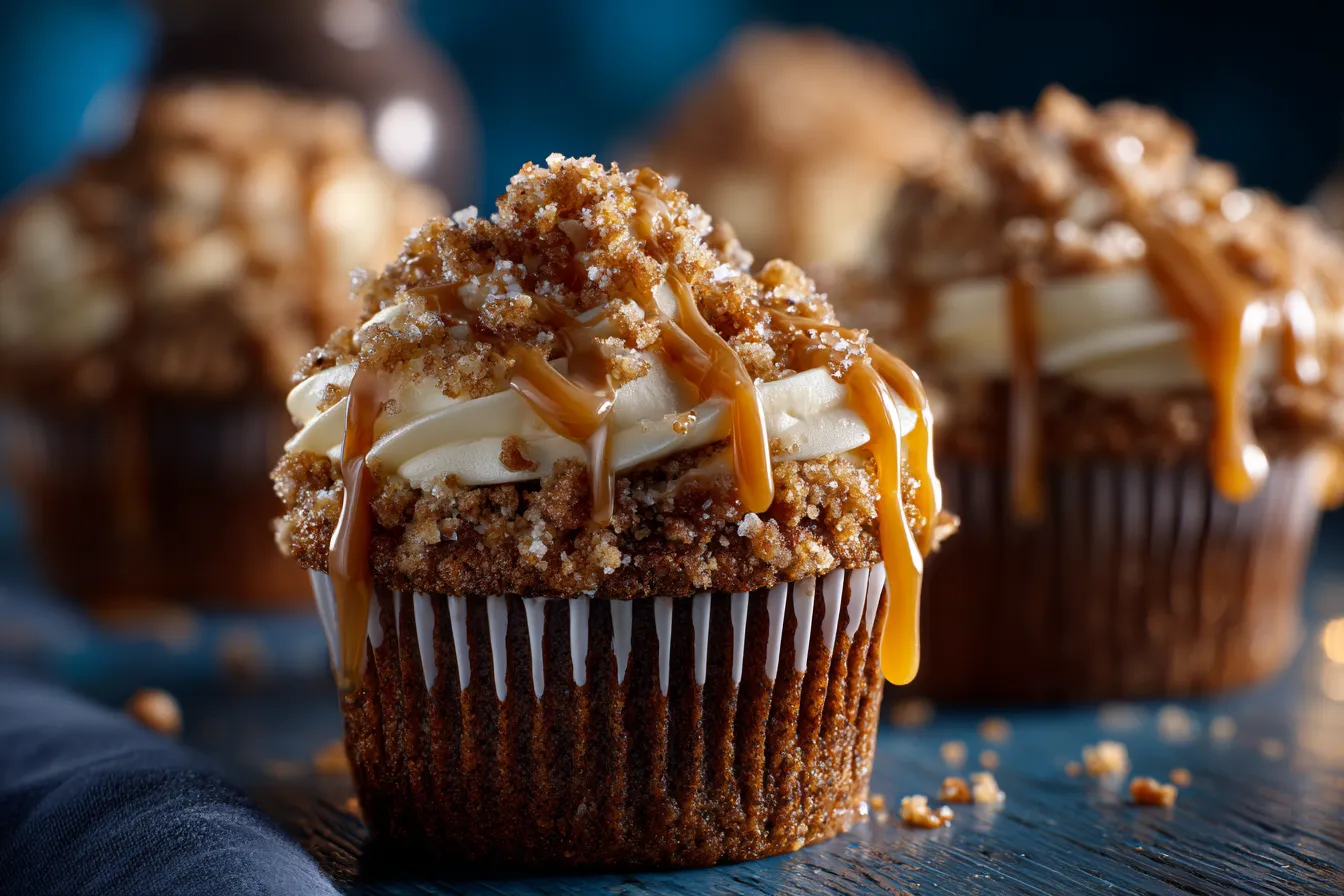 292 apple crisp cupcakes with caramel drizzle 4 6917830c8ccf1