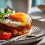 Baked Eggs NapoleonGreek