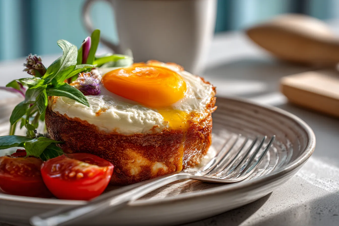 Delicious Baked Eggs Napoleon GreekStyle Brunch Recipe