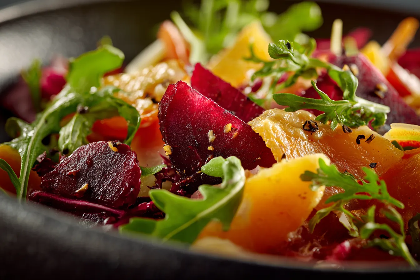 Delicious Xmas Salad with Honey Mustard Dressing Recipe