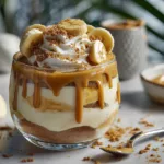 Biscoff Banana Pudding with Caramel