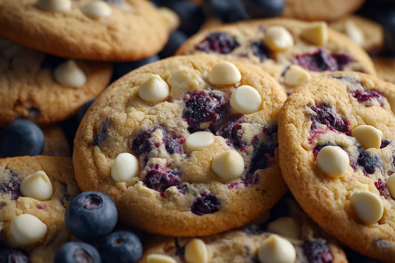 Irresistible Blueberry White Choc Chip Cookies Recipe for Bliss