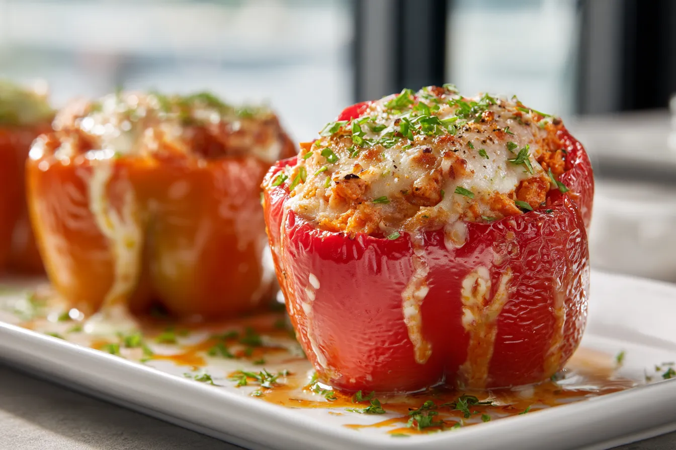 Savory Buffalo Chicken Stuffed Peppers Recipe for Epic Flavor