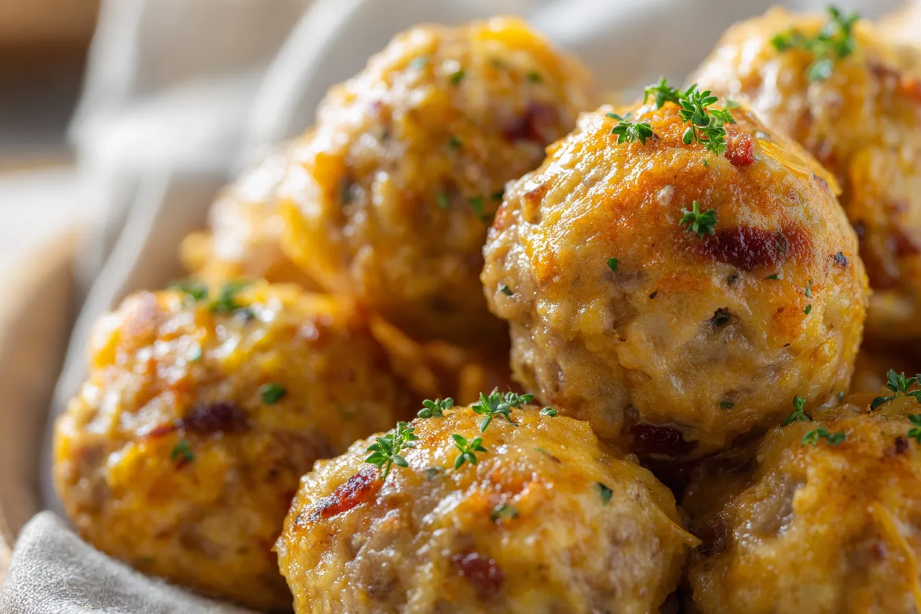 Irresistible Cheddar Bay Sausage Balls Recipe MustTry Snack