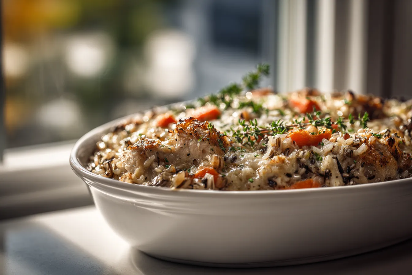 292 chicken wild rice casserole 3 6918ad8bf1cf9