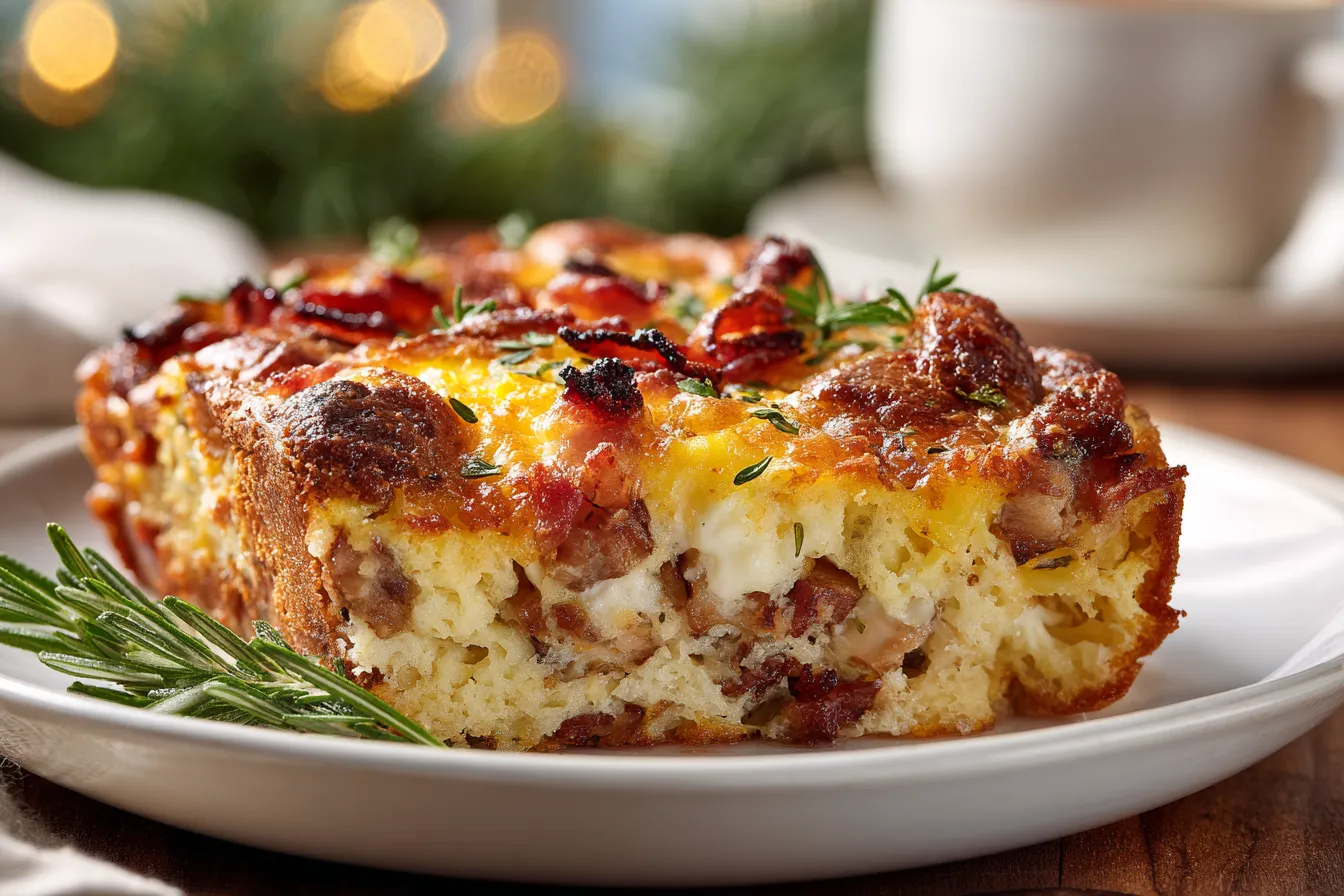 Delicious Christmas Breakfast Casserole Recipe Youll Love