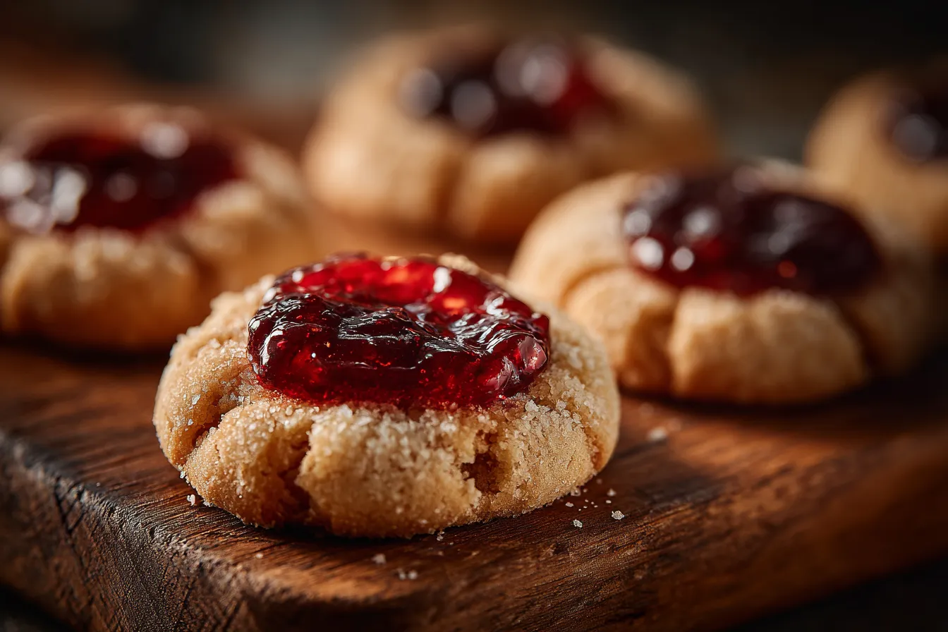 292 classic jam thumbprint cookies 1 691f0633d998e