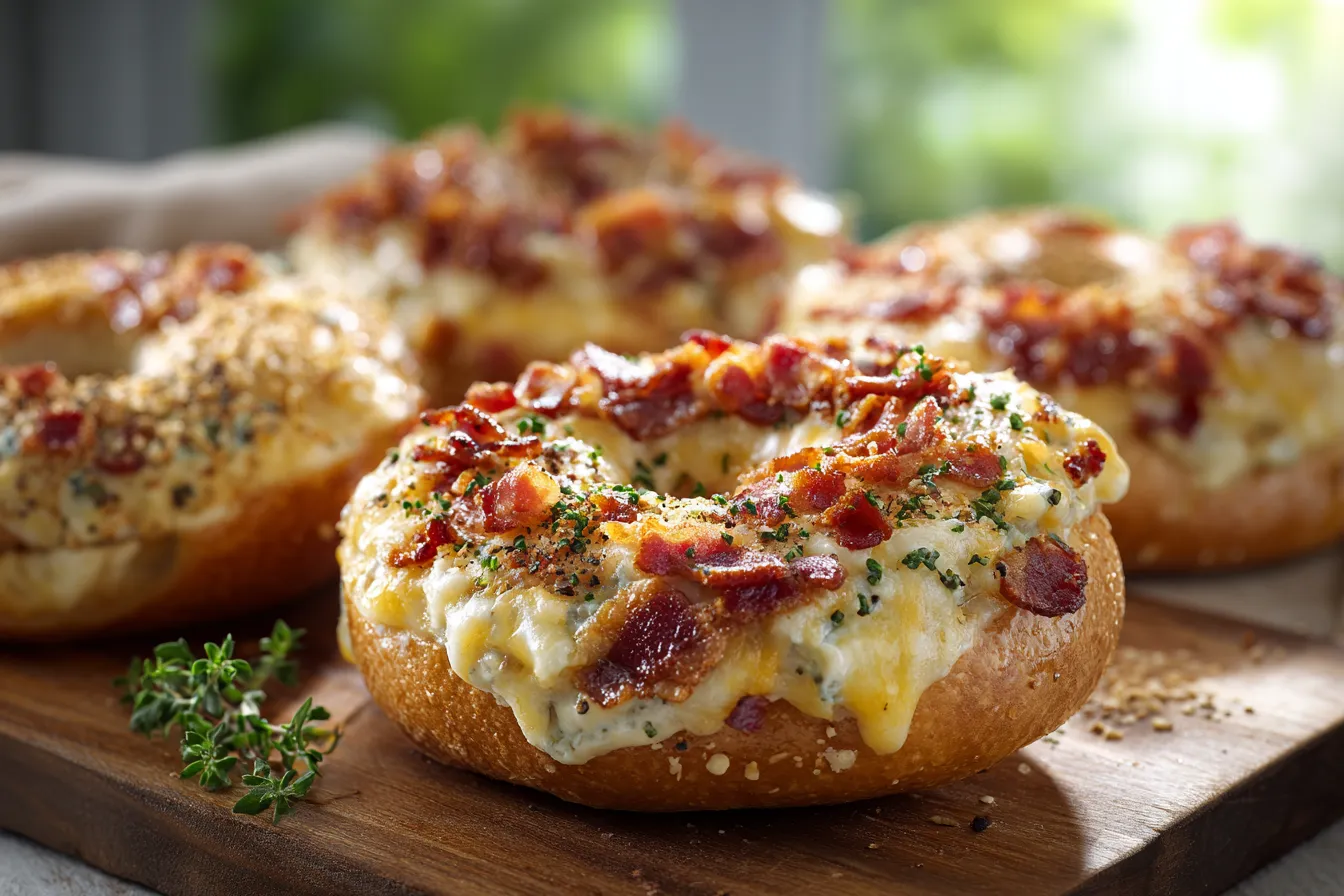 292 creamy bacon cheddar bagels 1 691b0ec9bf342
