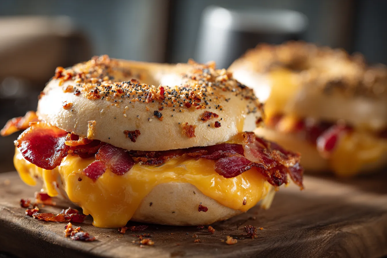 292 creamy bacon cheddar bagels 4 691b0ed11053f