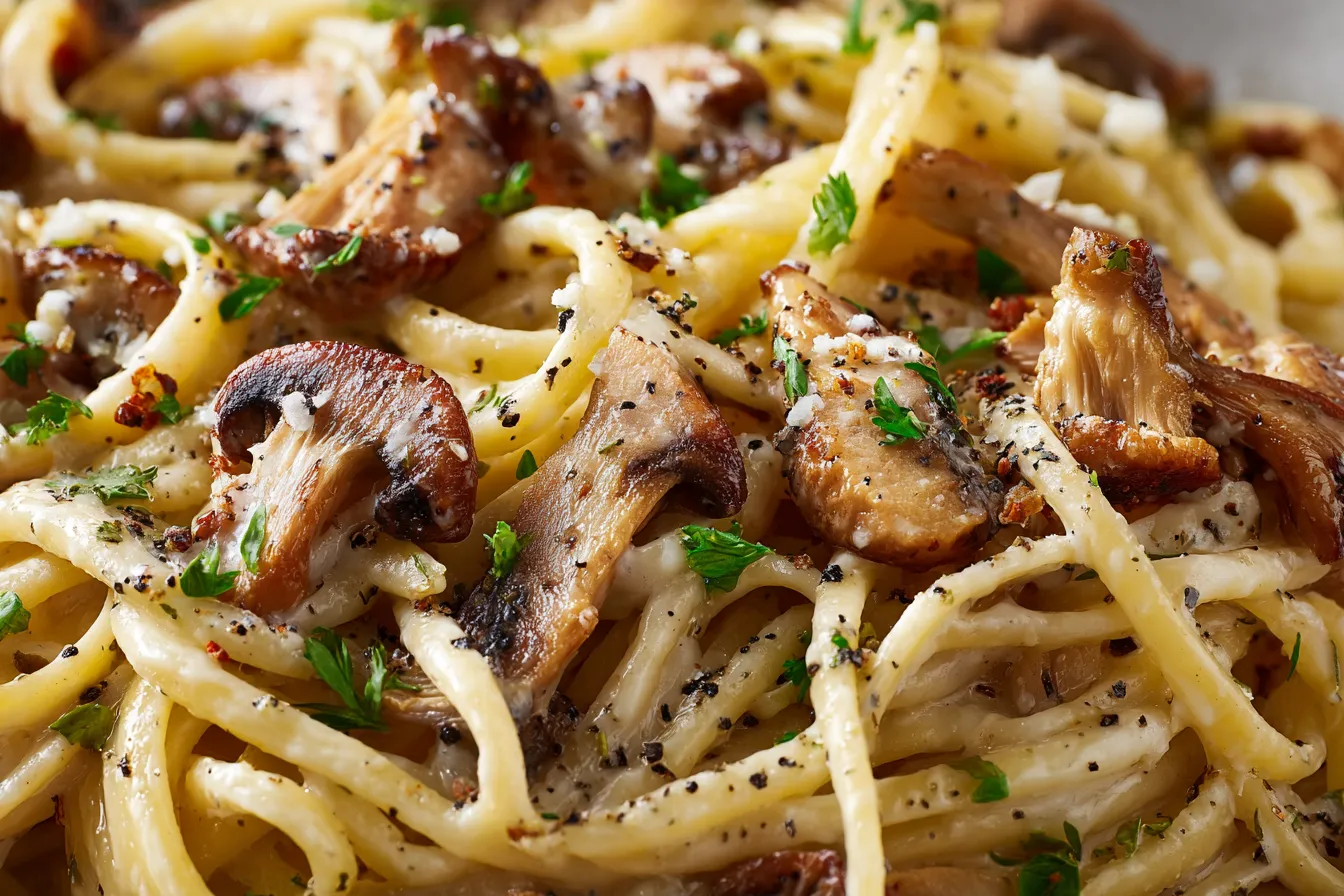 Delicious Creamy Oyster Mushroom Pasta Recipe to Savor Today