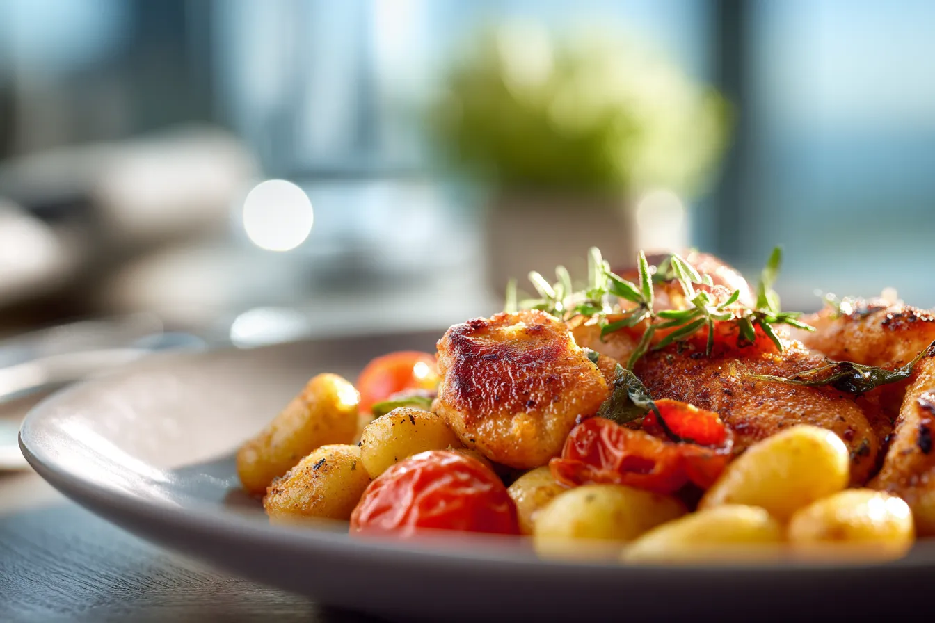 292 crispy garlic chicken with gnocchi 3 691b0fa31b9cb